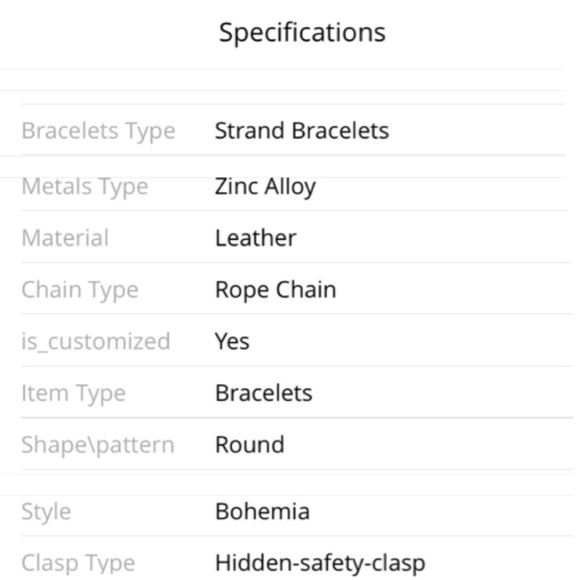 Restocked🎉Bohemian Brown Leather Bracelet - Picture 6 of 6